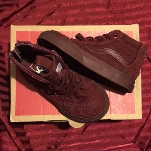 VANS SK8-Hi Toddler Burgundy Port Royal